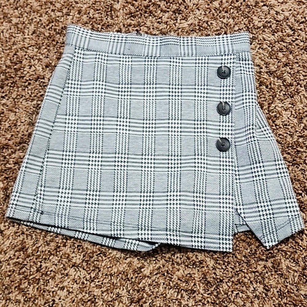 Altard state plaid mini skort